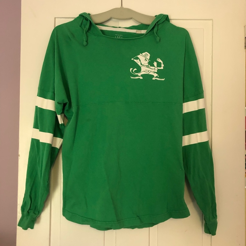 Notre Dame Hooded Spirit Jersey